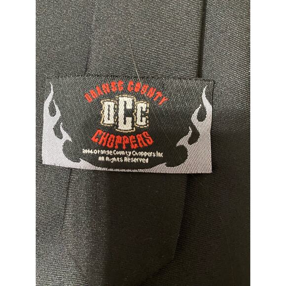 Orange County Choppers Men's Tie Black - Picture 4 of 8